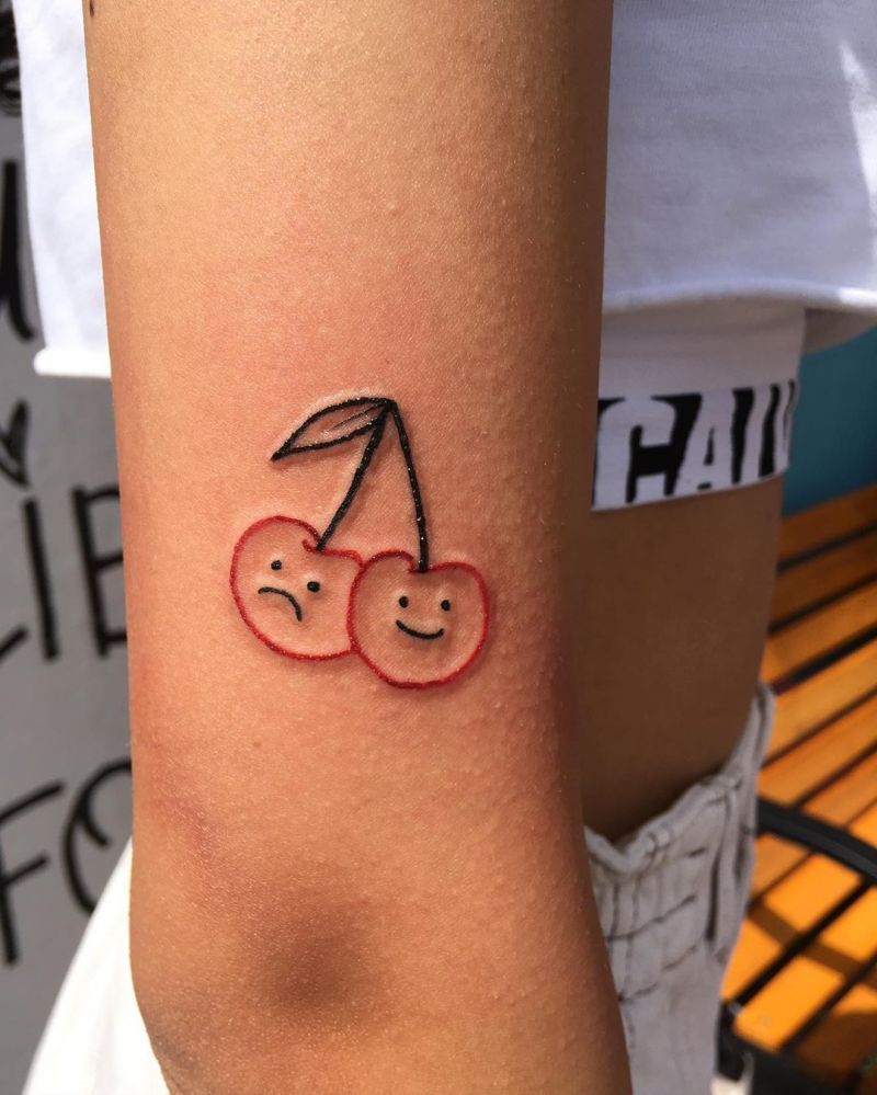 30 Pretty Cherry Tattoos for Women You Will Love