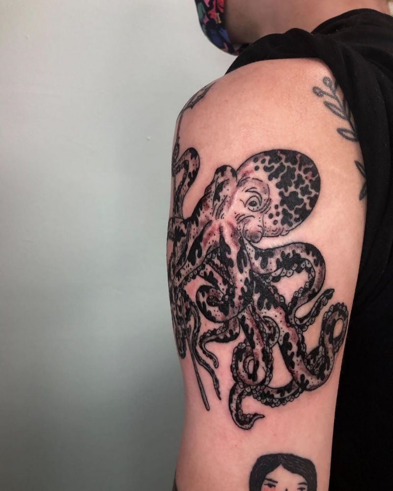 30 Creative Kraken Tattoos to Inspire You