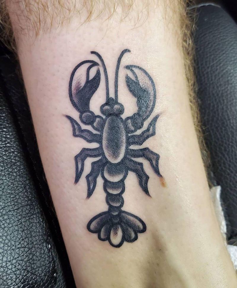 30 Pretty Lobster Tattoos Make You Successful