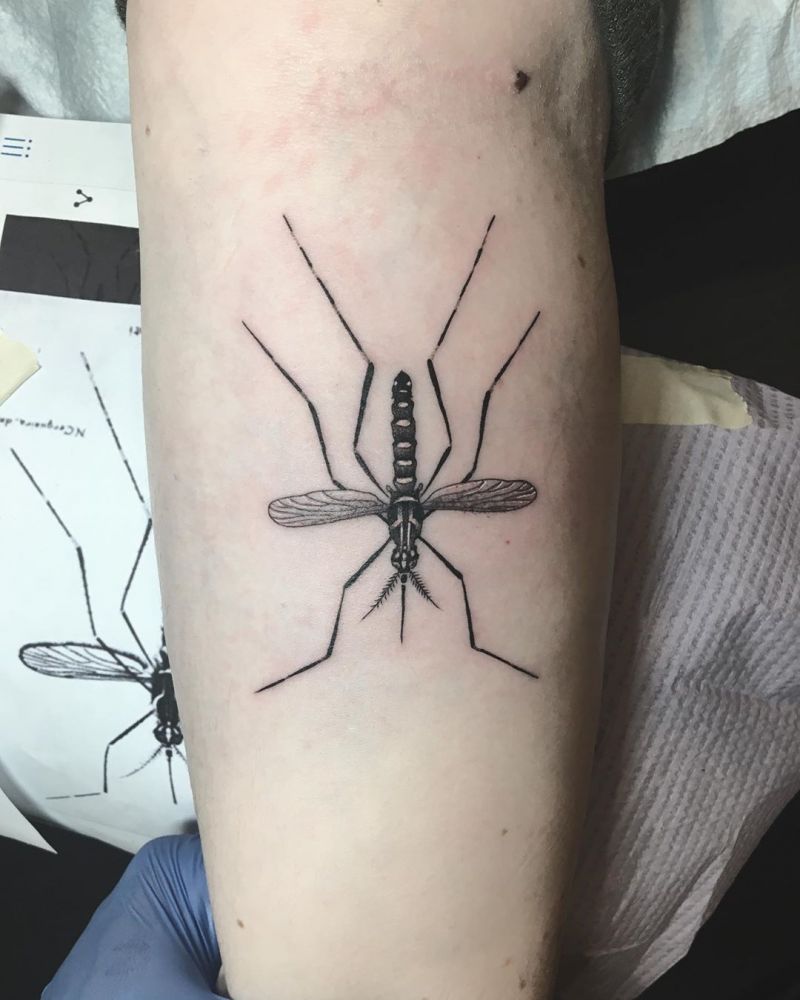 30 Unique Mosquito Tattoos You Will Love