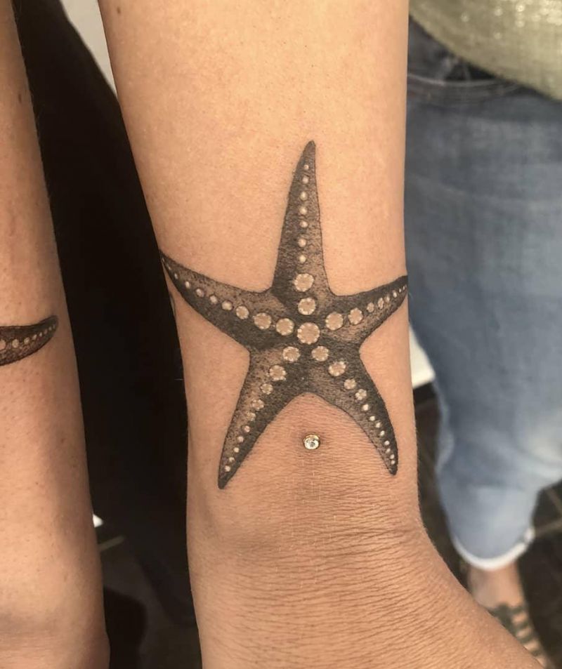 30 Pretty Starfish Tattoos for Your Inspiration