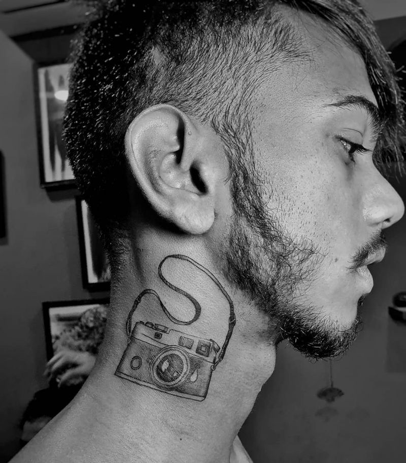 30 Creative Camera Tattoos You Will Love