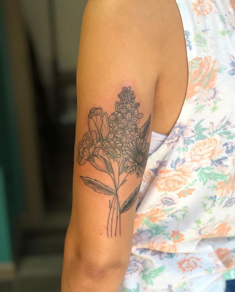 30 Pretty Carnation Tattoos You Will Love