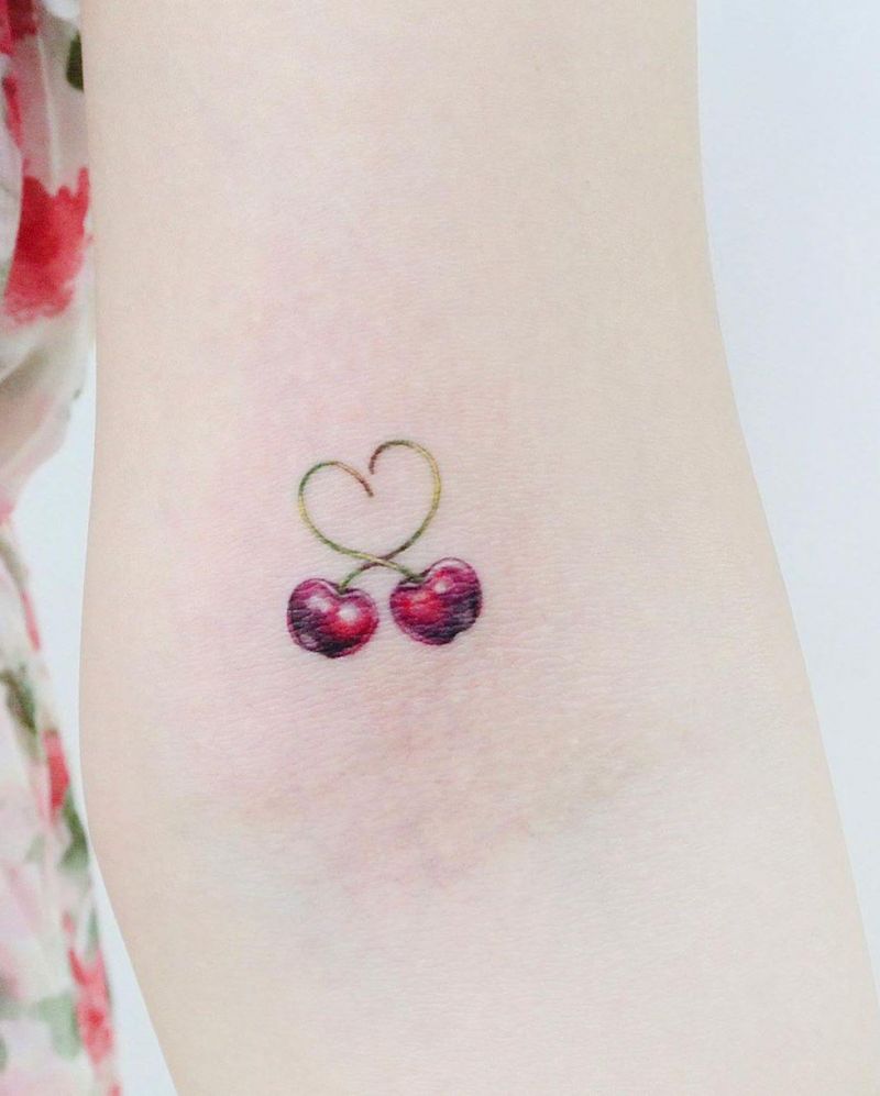 30 Pretty Cherry Tattoos for Women You Will Love