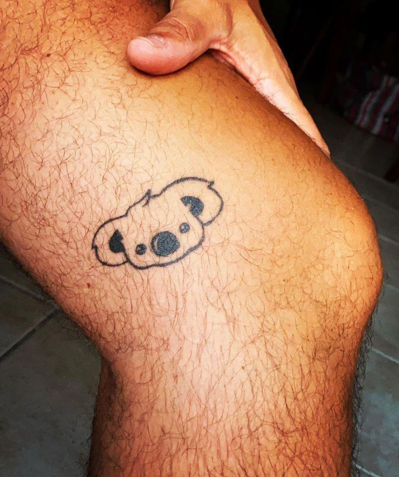 30 Cute Koala Tattoos You Will Love