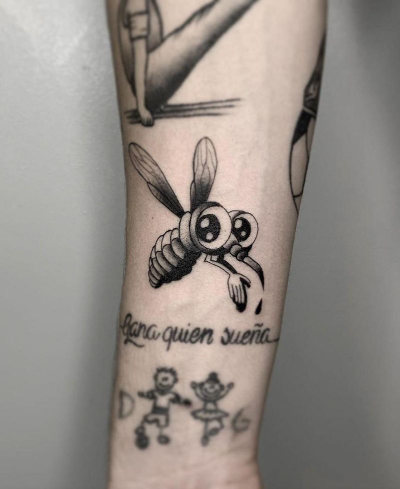 30 Unique Mosquito Tattoos You Will Love