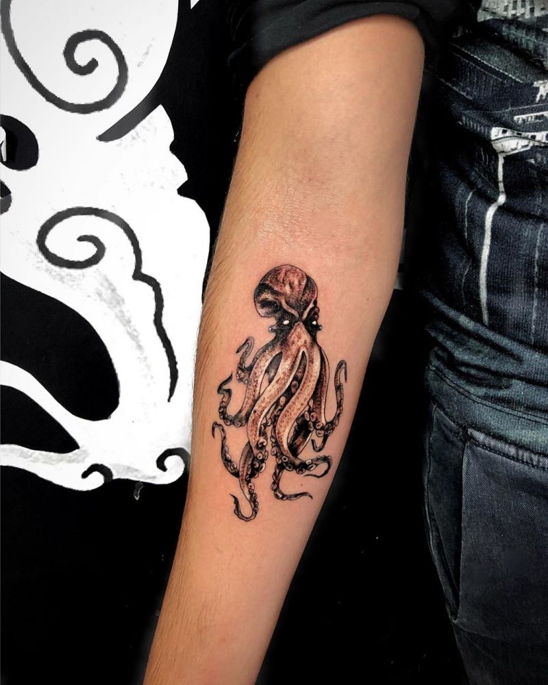 30 Creative Octopus Tattoos You Will Love