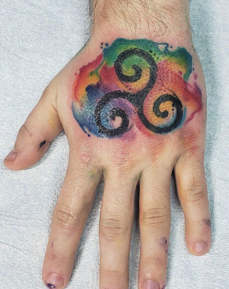 30 Pretty Triskelion Tattoos You Will Love