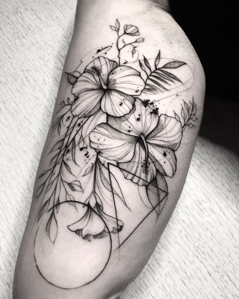 30 Elegant Hibiscus Tattoos You Will Love