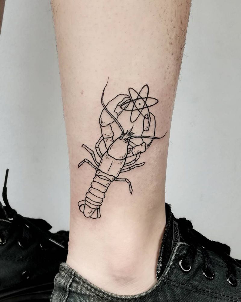 30 Pretty Lobster Tattoos Make You Successful