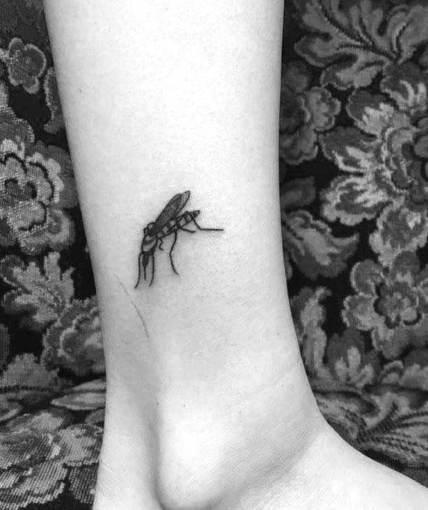 30 Unique Mosquito Tattoos You Will Love