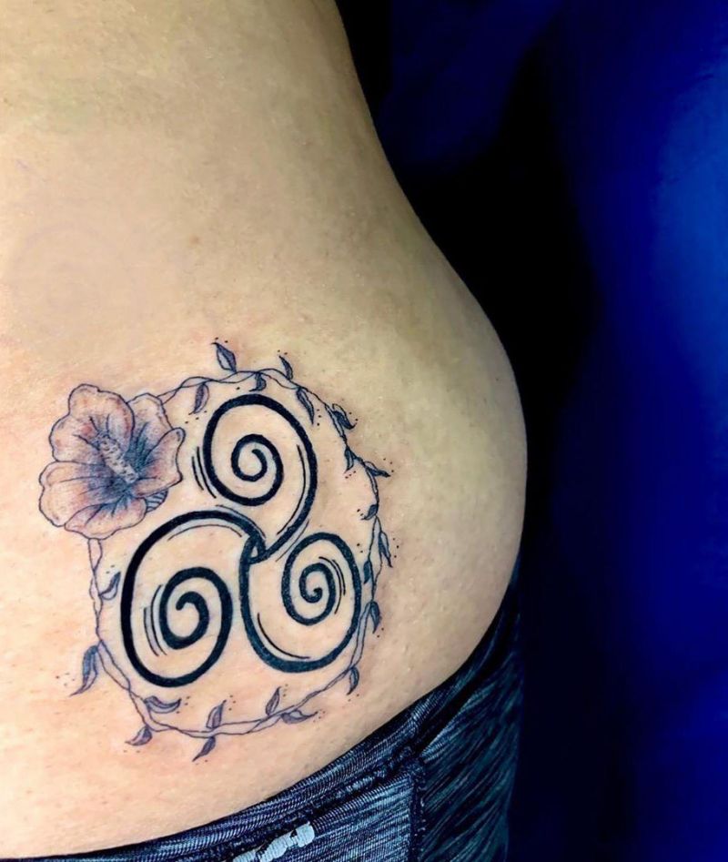 30 Pretty Triskelion Tattoos You Will Love