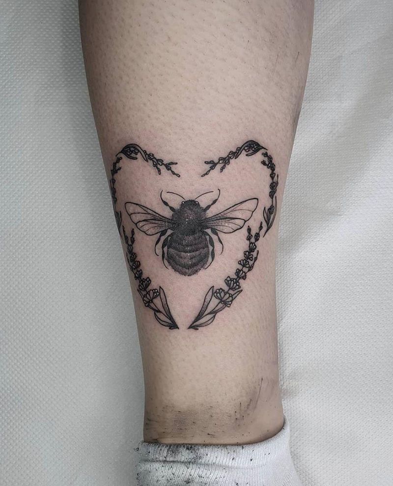 30 Pretty Bee Tattoos Make You Love Work