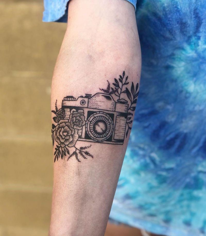 30 Creative Camera Tattoos You Will Love