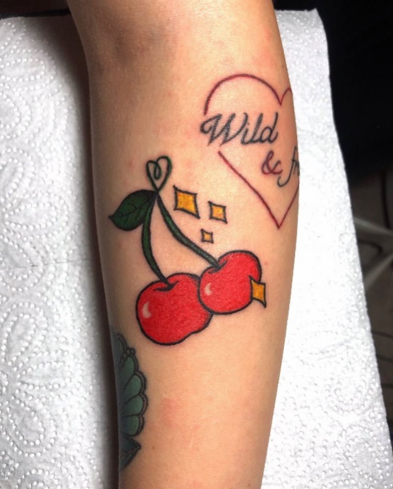 30 Pretty Cherry Tattoos for Women You Will Love