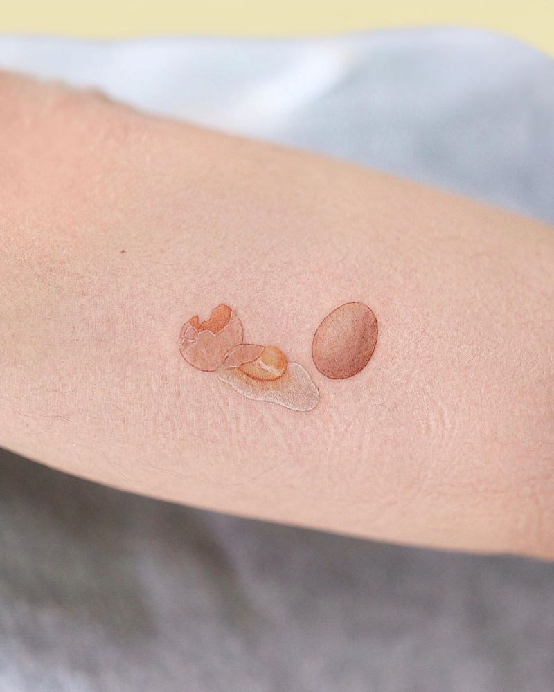 30 Perfect Egg Tattoos Make You Attractive