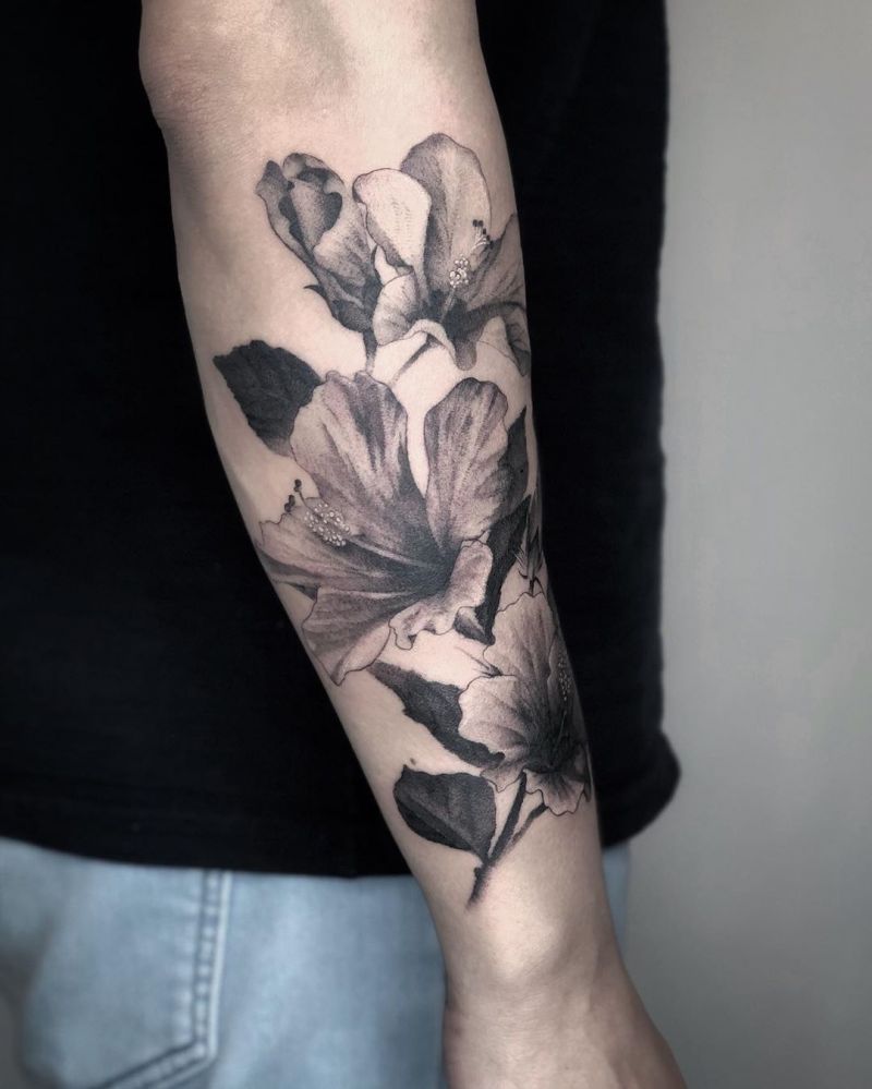 30 Elegant Hibiscus Tattoos You Will Love