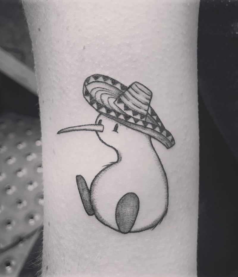 30 Cute Kiwi Tattoos You Will Love