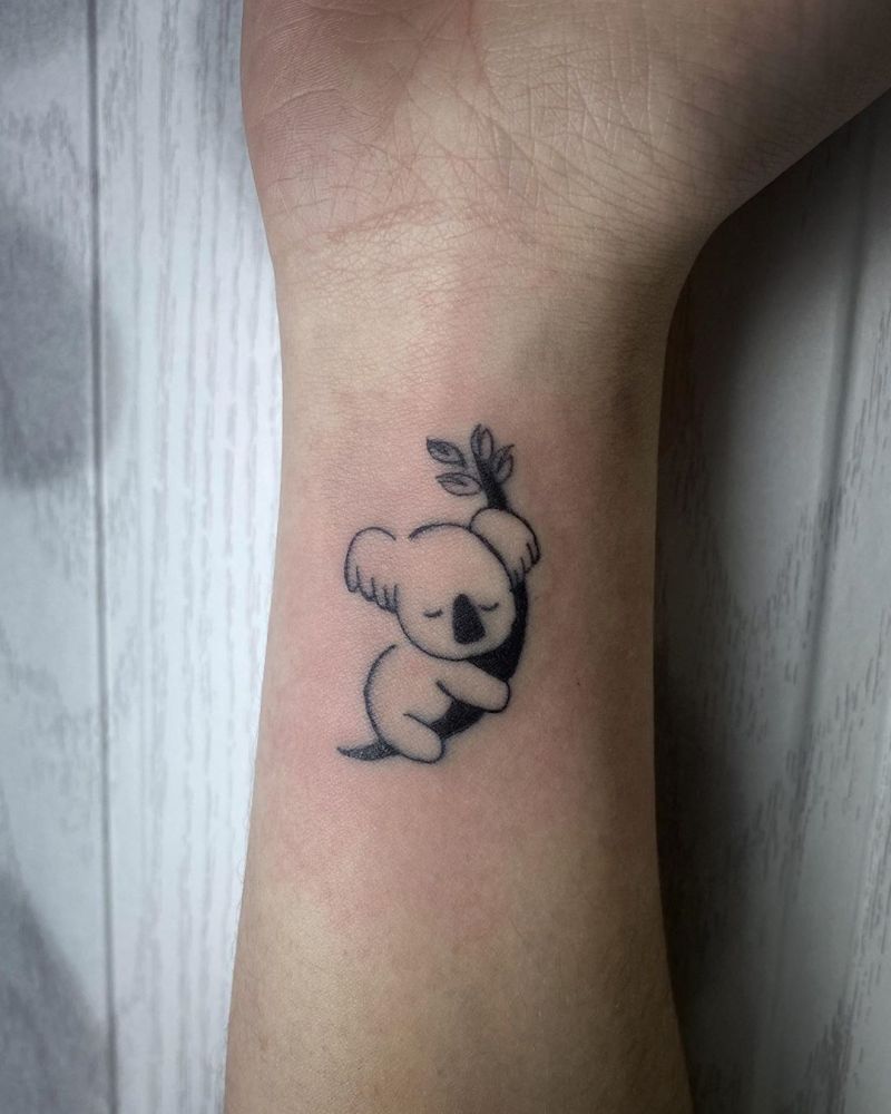 30 Cute Koala Tattoos You Will Love