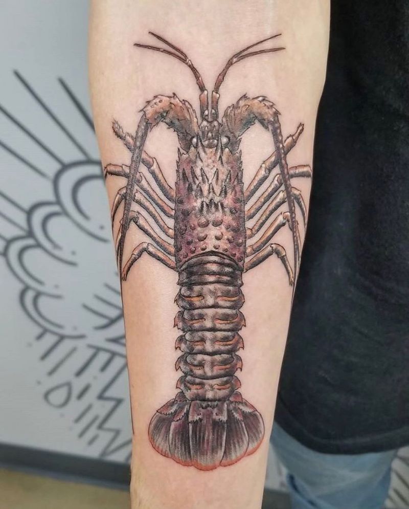 30 Pretty Lobster Tattoos Make You Successful