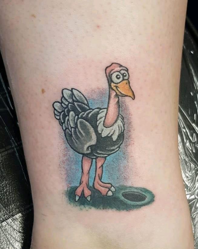 30 Pretty Ostrich Tattoos Hope to Inspire You