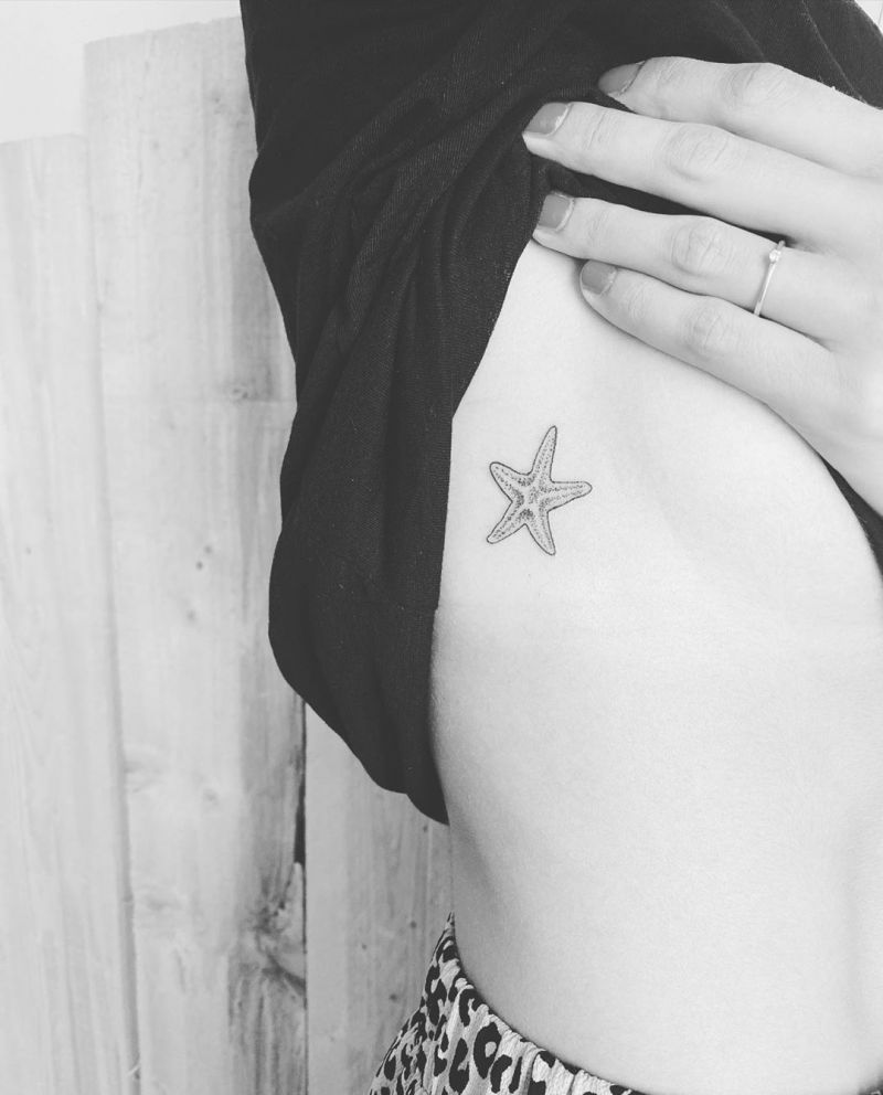 30 Pretty Starfish Tattoos for Your Inspiration