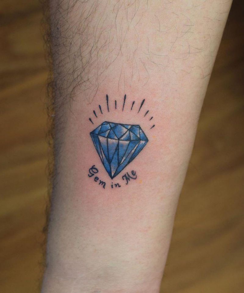 30 Eye Catching Diamond Tattoos Make You the Focus