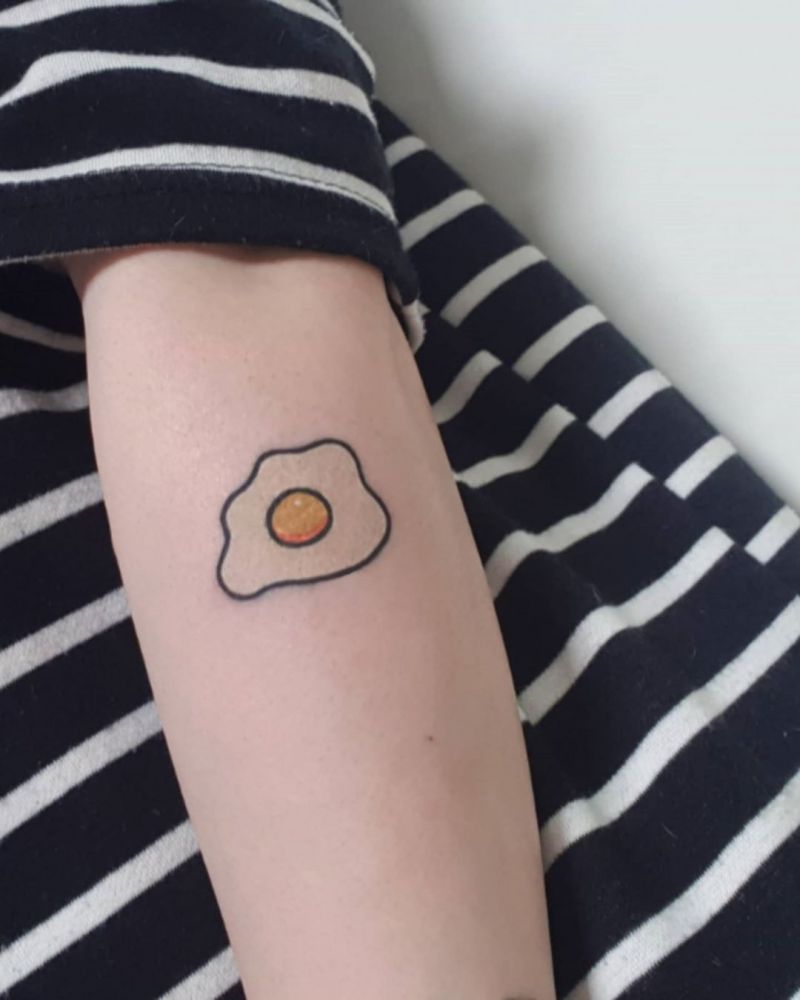 30 Perfect Egg Tattoos Make You Attractive