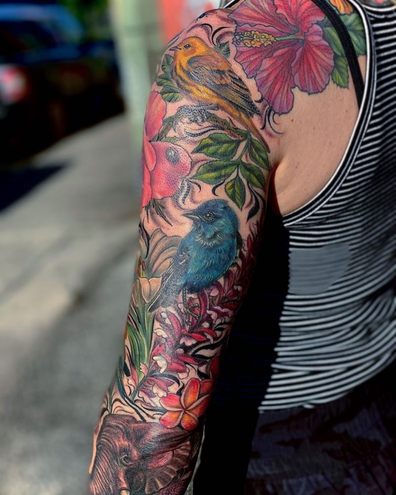 30 Elegant Hibiscus Tattoos You Will Love