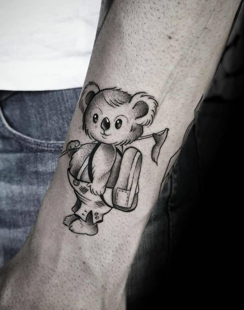 30 Cute Koala Tattoos You Will Love