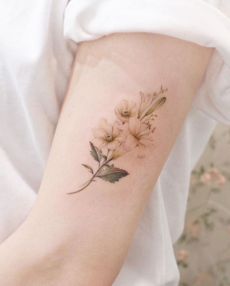 30 Pretty Lily Tattoos to Inspire You