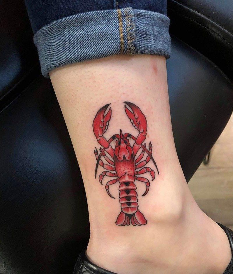 30 Pretty Lobster Tattoos Make You Successful