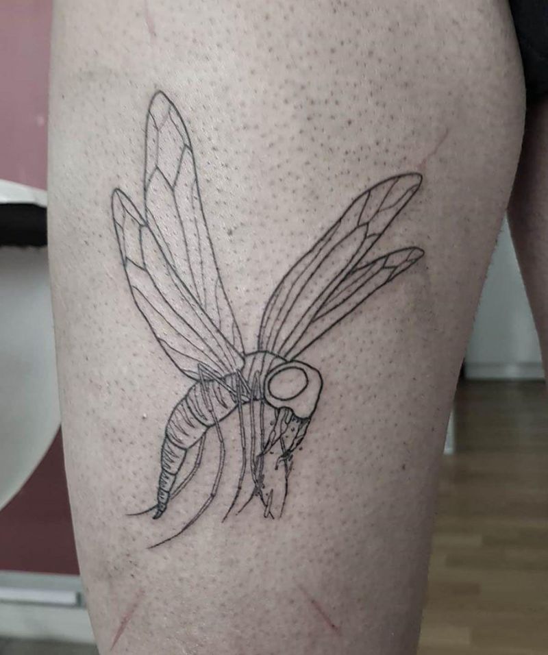 30 Unique Mosquito Tattoos You Will Love