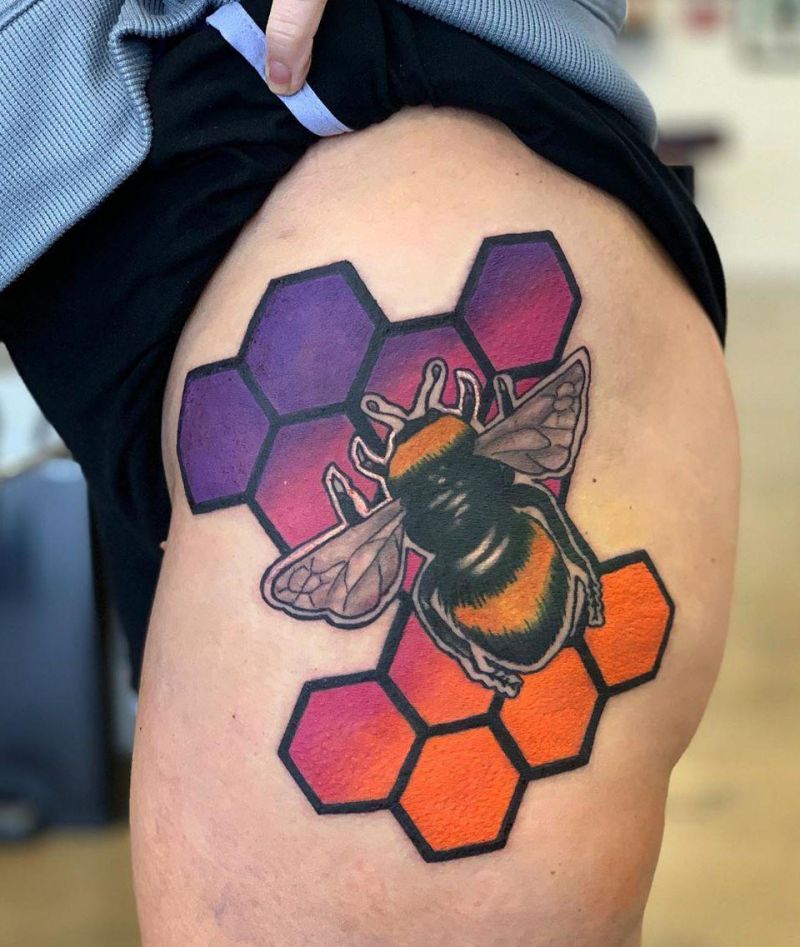 30 Pretty Bee Tattoos Make You Love Work