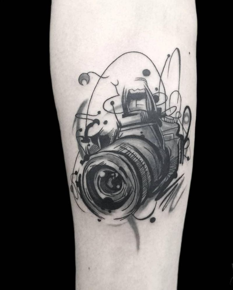 30 Creative Camera Tattoos You Will Love