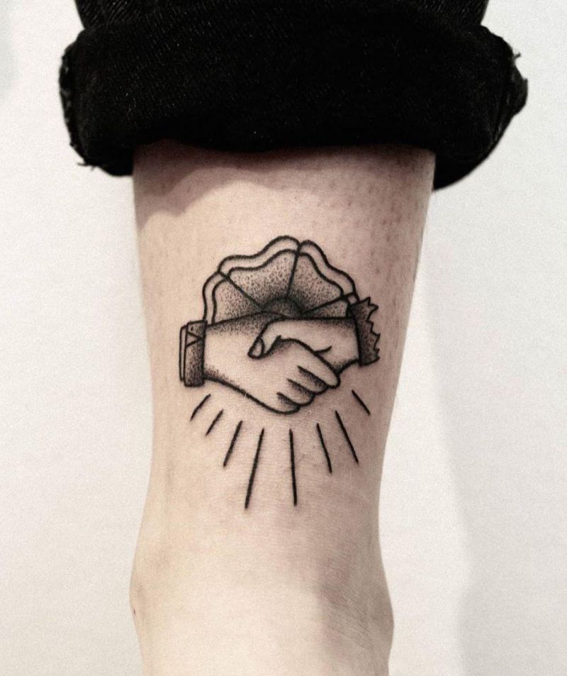 30 Creative Handshake Tattoos You Will Love