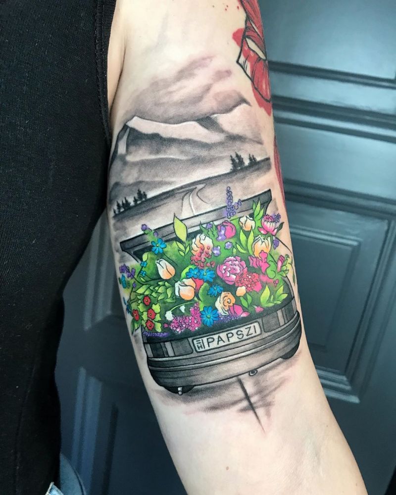 30 Beautiful Landscape Tattoos You Will Love