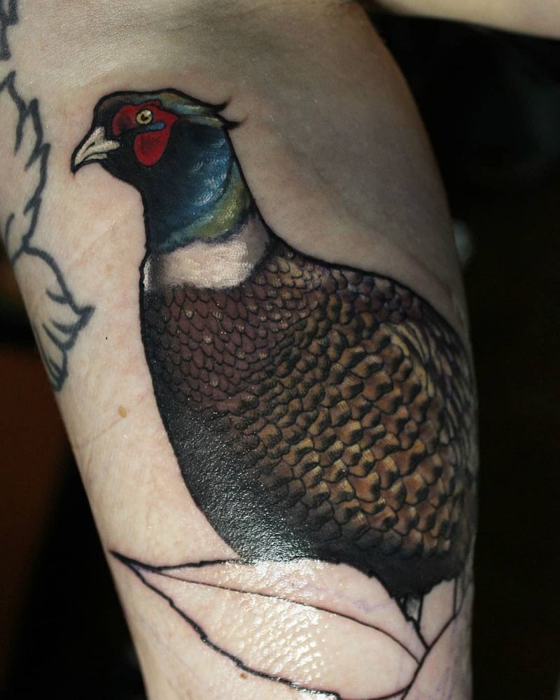 30 Pretty Pheasant Tattoos to Inspire You Style VP Page 28