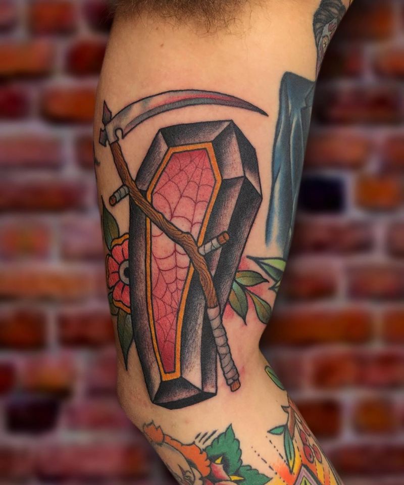 30 Creative Scythe Tattoos You Will Love