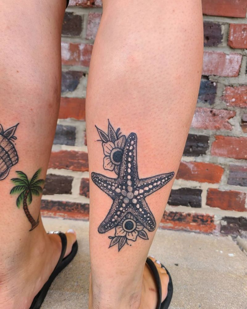 30 Pretty Starfish Tattoos for Your Inspiration