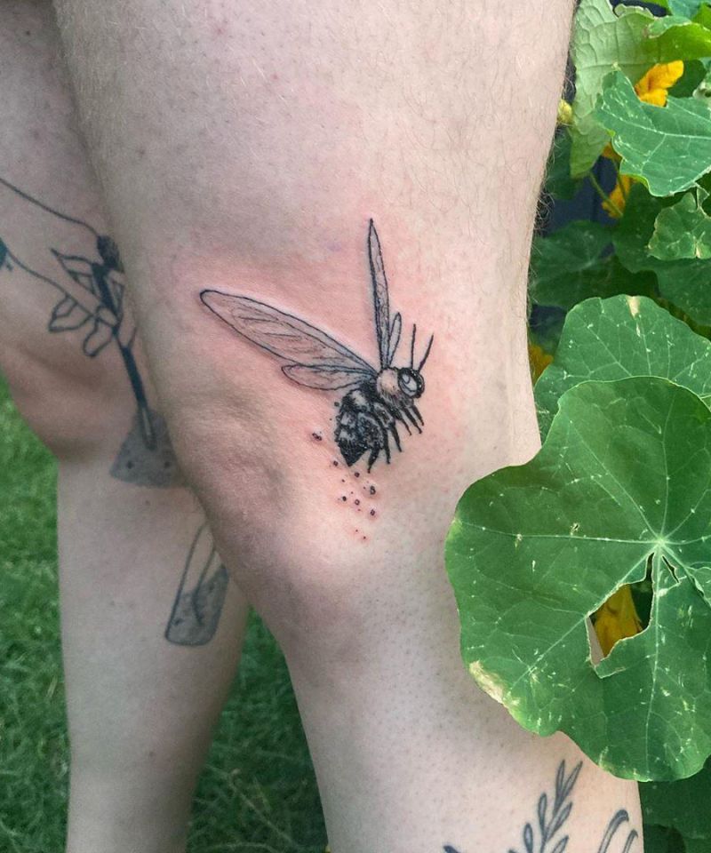 30 Pretty Bee Tattoos Make You Love Work