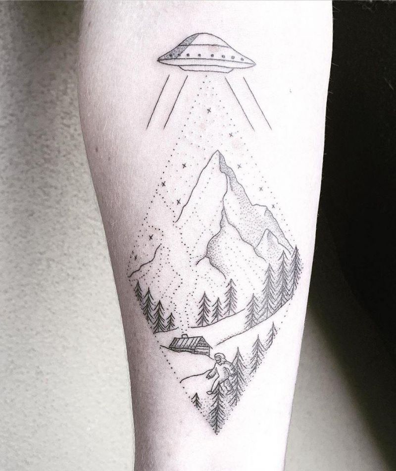 30 Creative Bigfoot Tattoos You Will Love