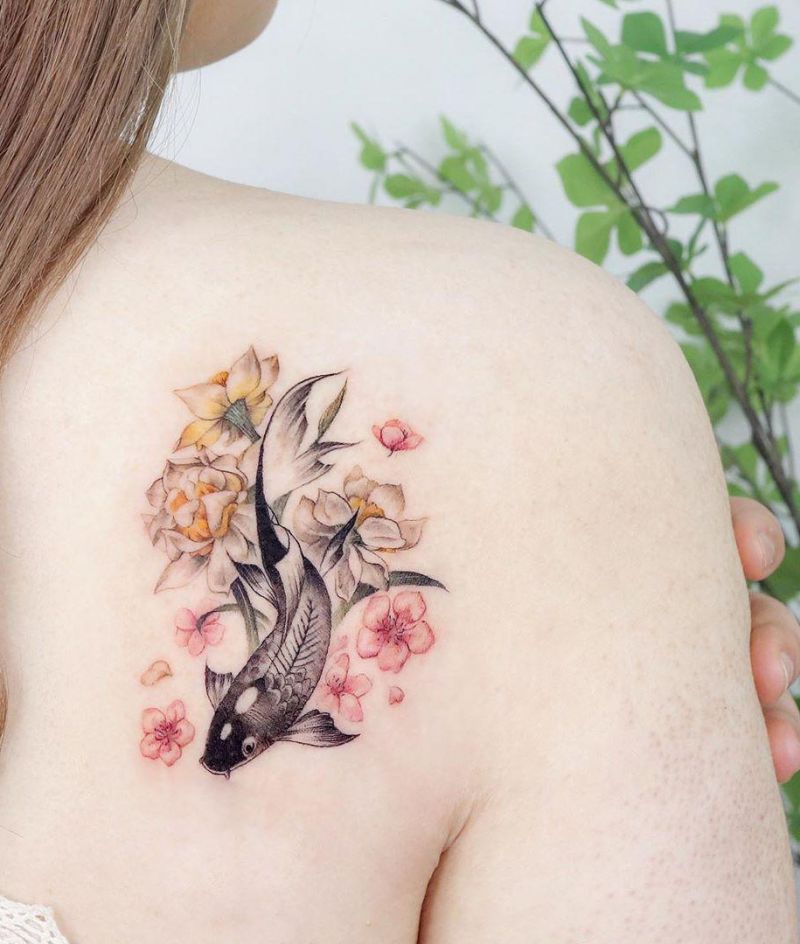 30 Pretty Daffodil Tattoos You Will Love