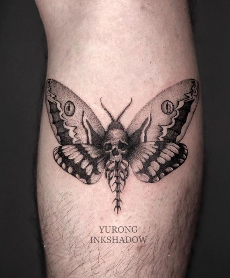 30 Pretty Moth Tattoos You Will Love to Try