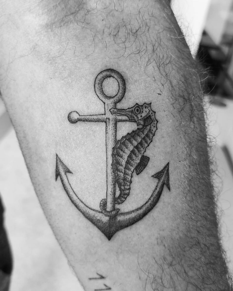 30 Stunning Seahorse Tattoos for Your Inspiration