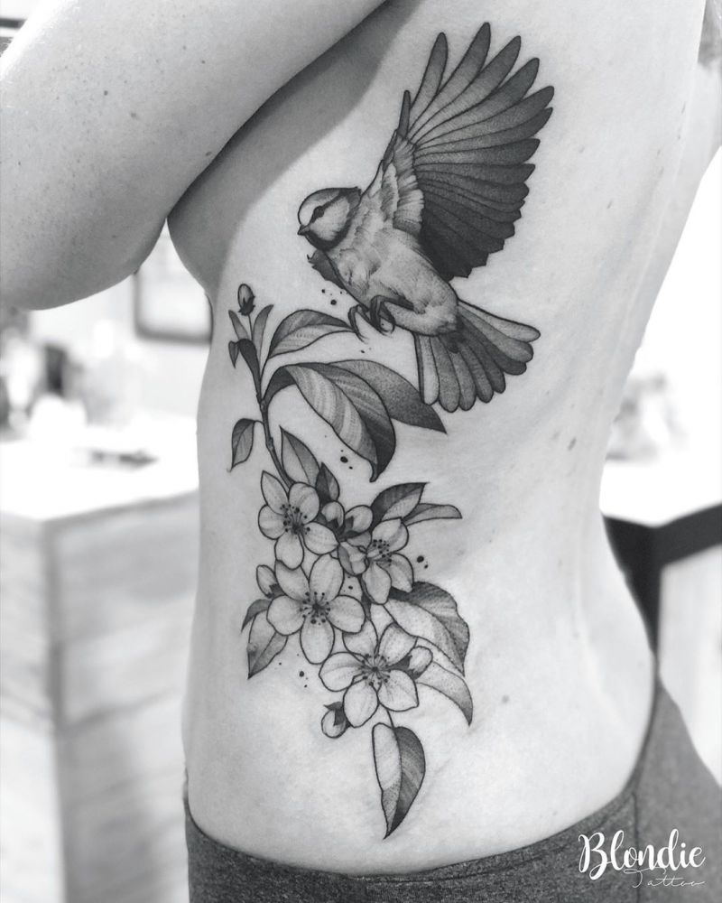 30 Pretty Apple Blossom Tattoos You Will Love