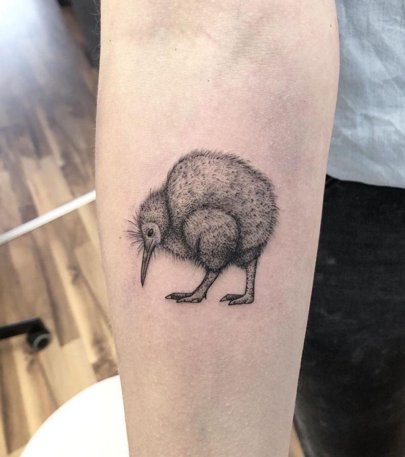 30 Cute Kiwi Tattoos You Will Love