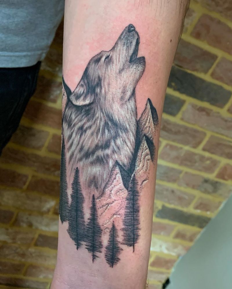 30 Beautiful Landscape Tattoos You Will Love