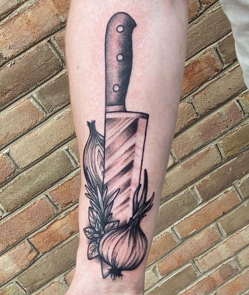 30 Pretty Onion Tattoos for Your Inspiration