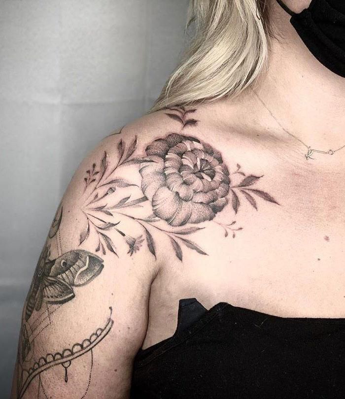 30 Beautiful Marigold Tattoos You Will Love